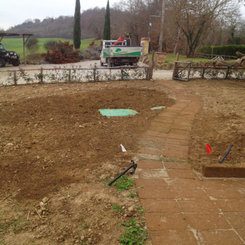 Progettazione impianti irrigazione giardino Valdarno Caiani Vivai Garden