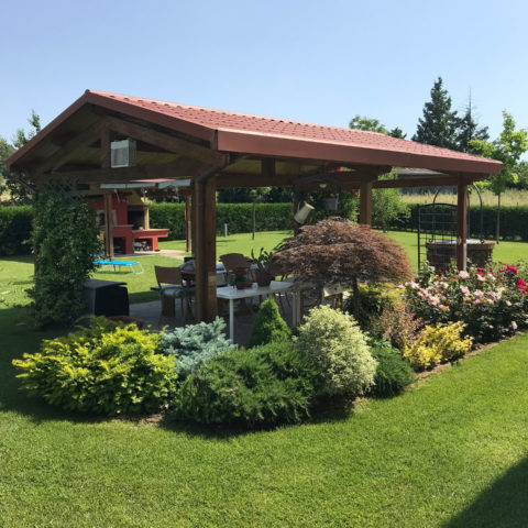 Realizzazione aiuole Valdambra Caiani Vivai Garden