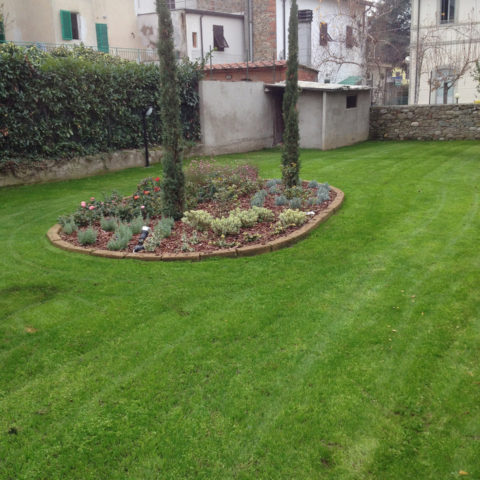 Realizzazione giardini aiuole Valdarno provincia Arezzo Siena Caiani Vivai Garden